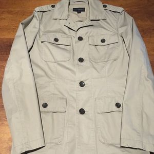 Banana Republic Khaki Jacket. Small.